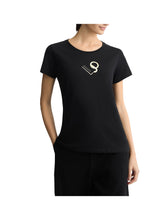 LIUJO SPORT Liu Jo T-Shirt Donna Nero Nero